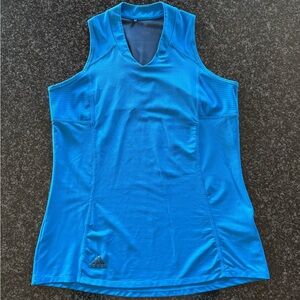 Adidas Women's Blue Sleeveless golf or tennis top